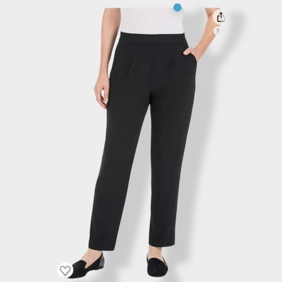 Hilary Radley Pants - NWT Hilary Radley Ladies' Pull-On Pant with Tummy Control